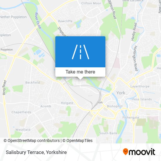 Salisbury Terrace map