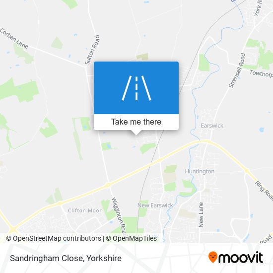 Sandringham Close map