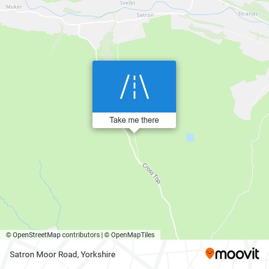 Satron Moor Road map