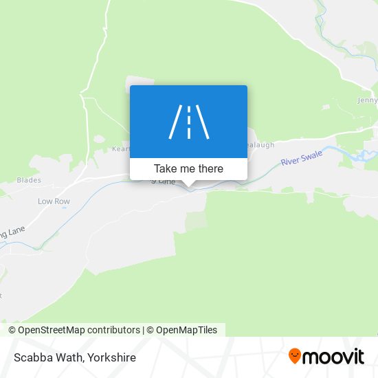 Scabba Wath map