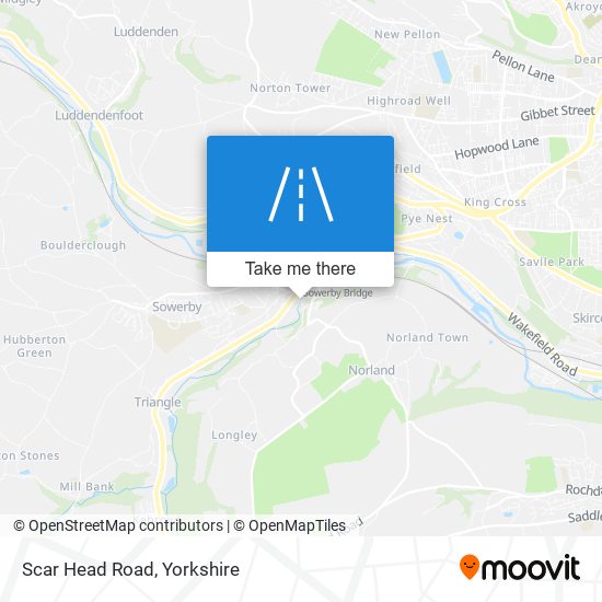 Scar Head Road map