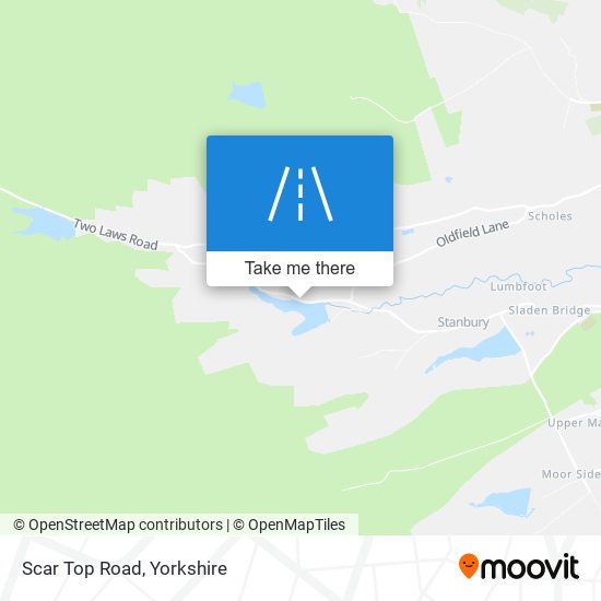 Scar Top Road map