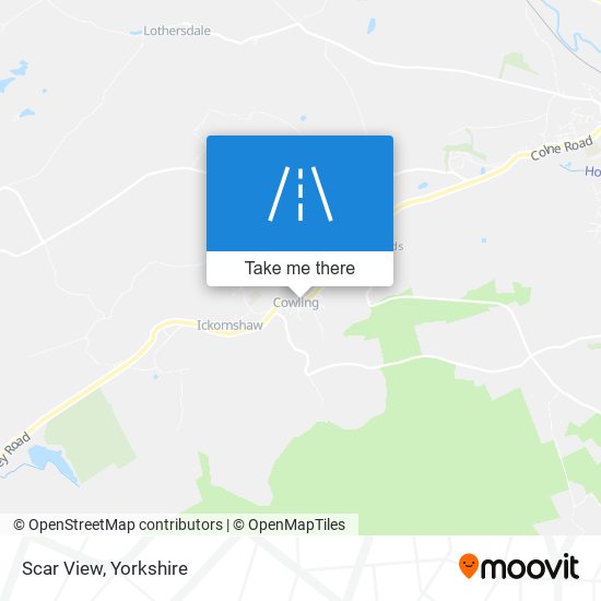 Scar View map