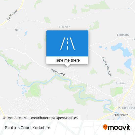 Scotton Court map