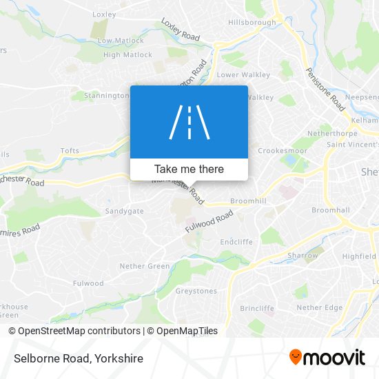 Selborne Road map