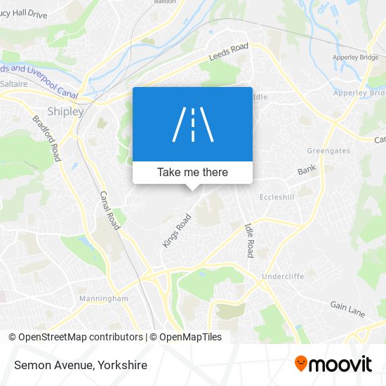Semon Avenue map