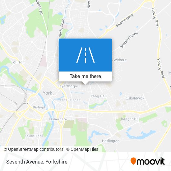 Seventh Avenue map