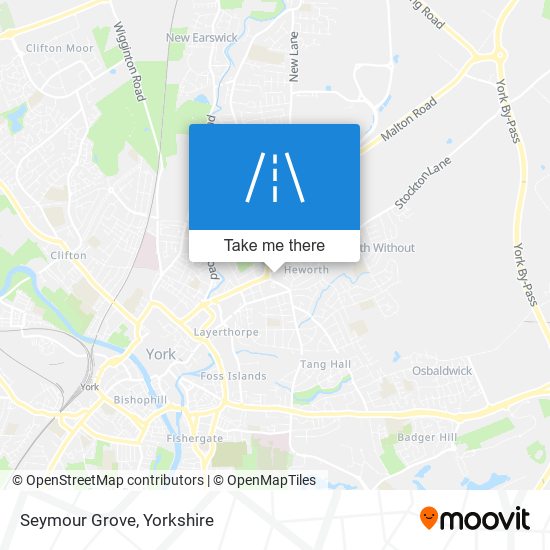 Seymour Grove map