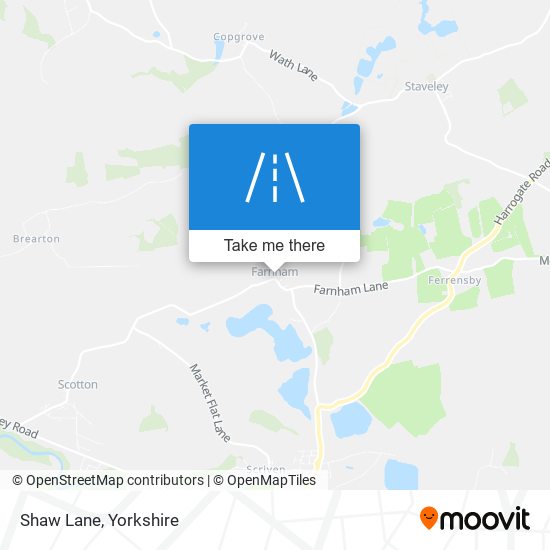 Shaw Lane map