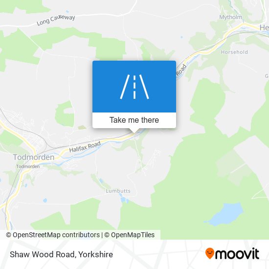 Shaw Wood Road map