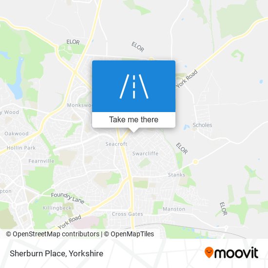 Sherburn Place map