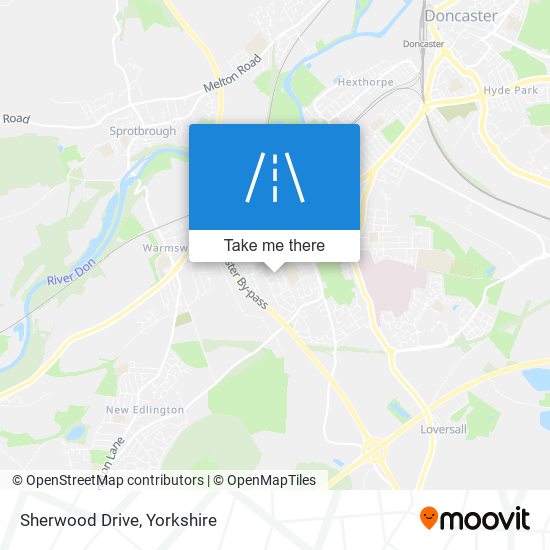 Sherwood Drive map