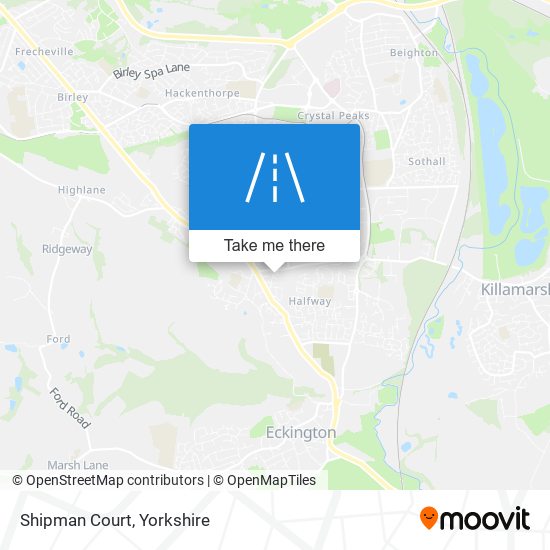 Shipman Court map