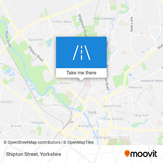 Shipton Street map