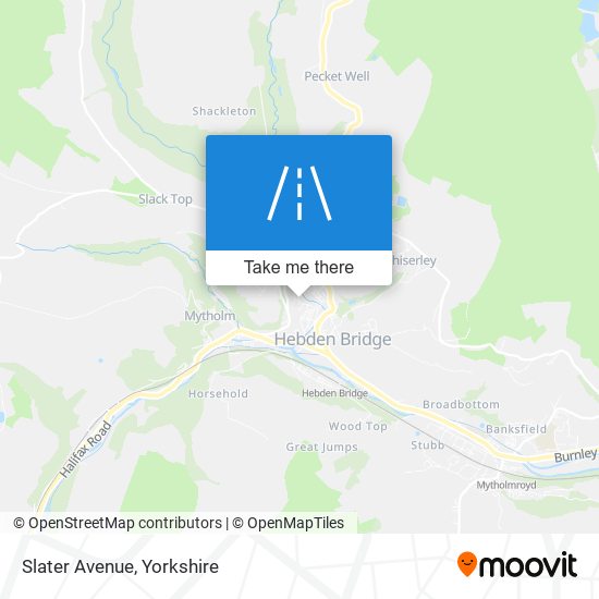 Slater Avenue map