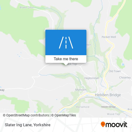 Slater Ing Lane map