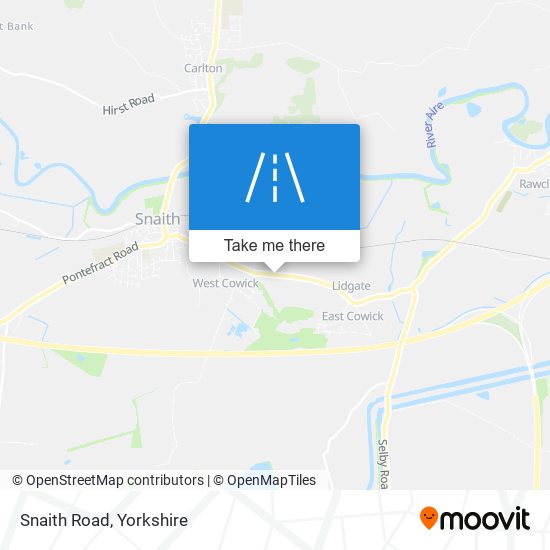Snaith Road map