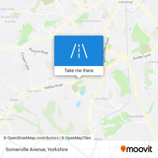 Somerville Avenue map