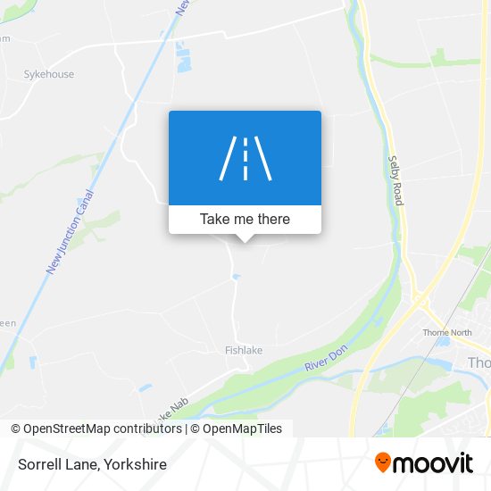 Sorrell Lane map
