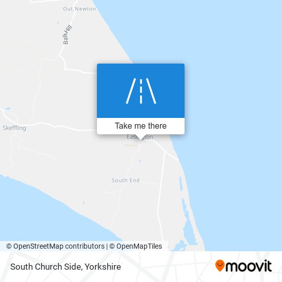 South Church Side map