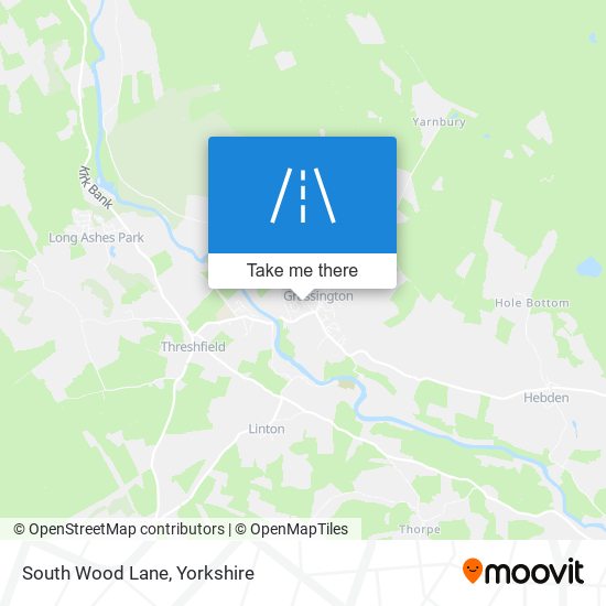 South Wood Lane map