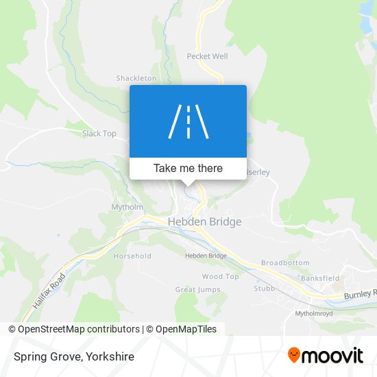 Spring Grove map