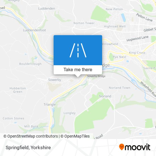Springfield map
