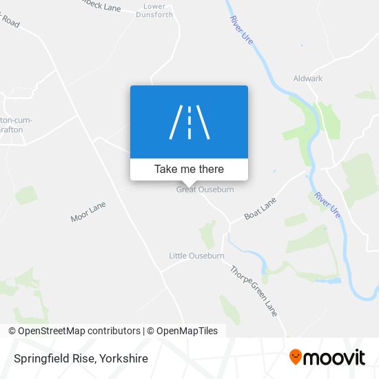 Springfield Rise map