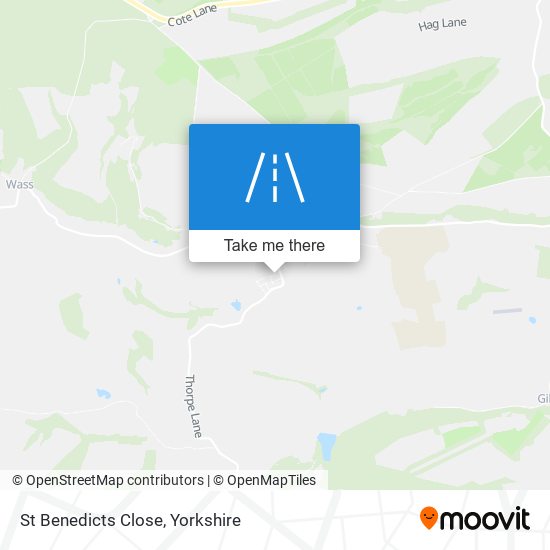 St Benedicts Close map