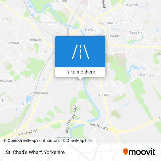 St. Chad's Wharf map