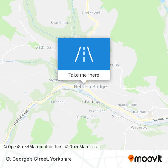 St George's Street map
