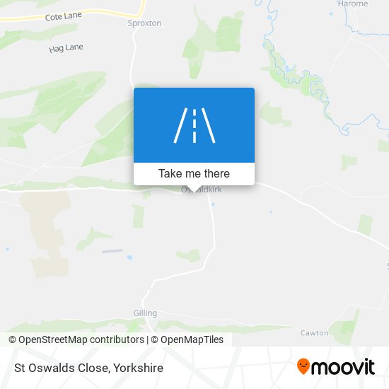 St Oswalds Close map