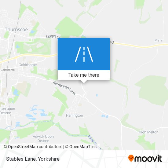 Stables Lane map