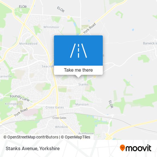 Stanks Avenue map