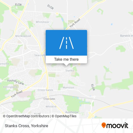 Stanks Cross map