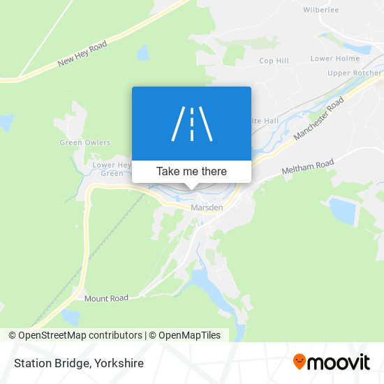 Station Bridge map