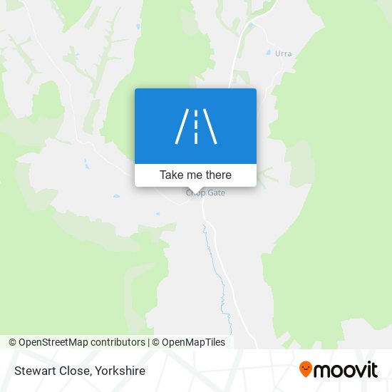 Stewart Close map