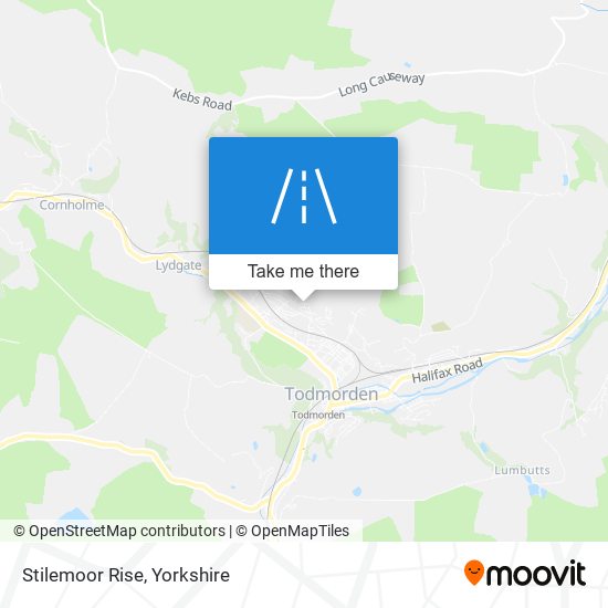 Stilemoor Rise map