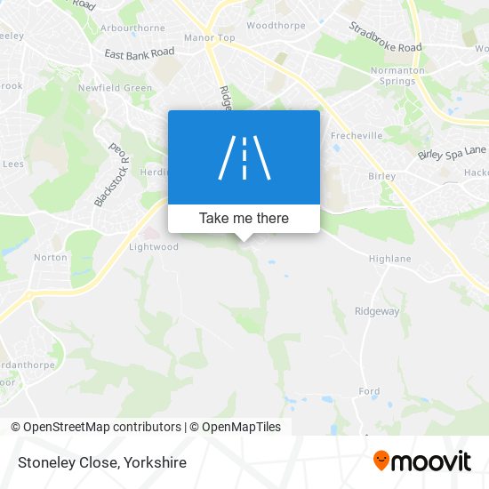 Stoneley Close map