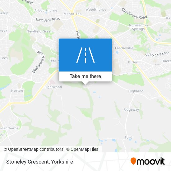Stoneley Crescent map