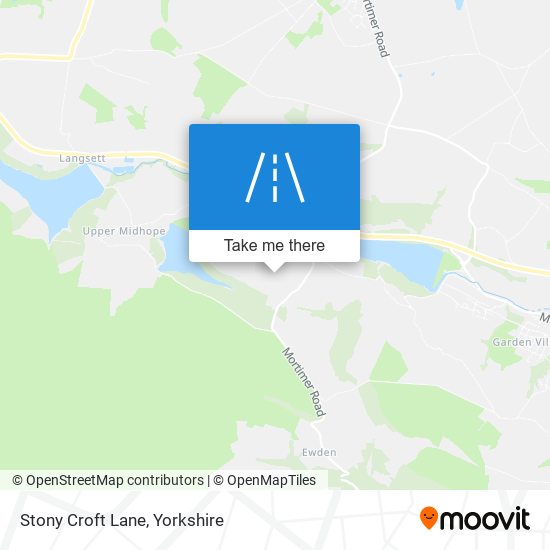 Stony Croft Lane map