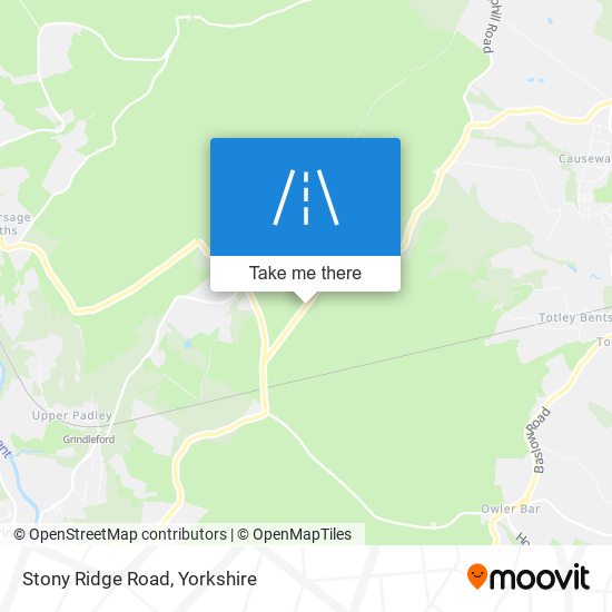 Stony Ridge Road map