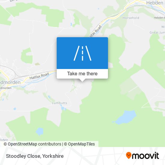 Stoodley Close map