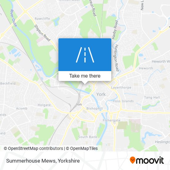 Summerhouse Mews map