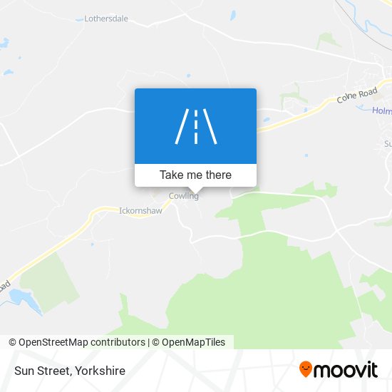 Sun Street map