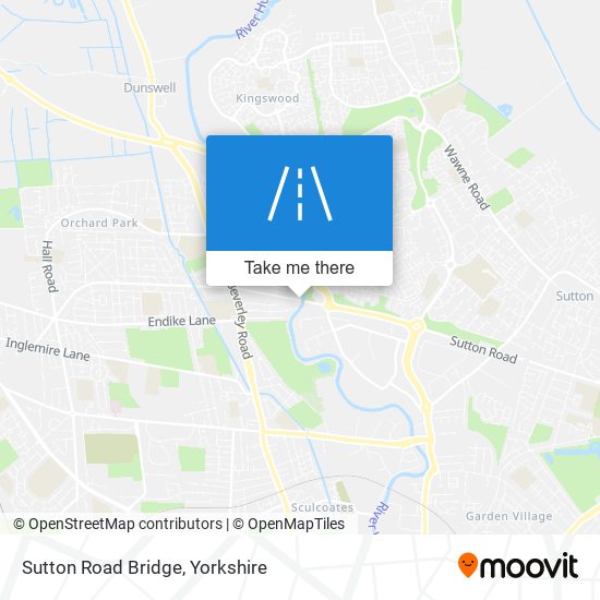 Sutton Road Bridge map