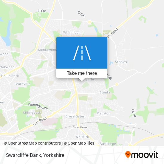 Swarcliffe Bank map