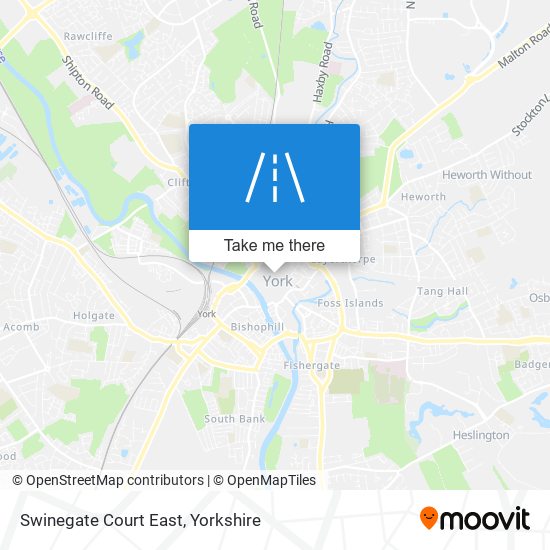 Swinegate Court East map
