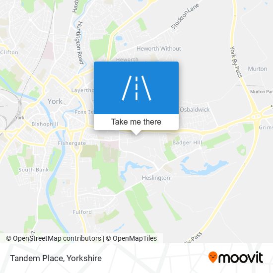 Tandem Place map