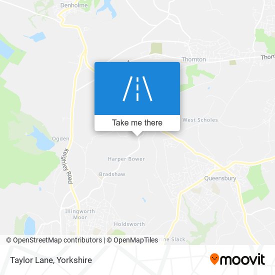 Taylor Lane map